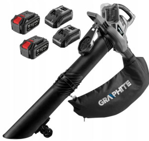 GRAPHITE Odkurzacz ogrodowy aku Energy+ 36V 2X 4AH
