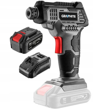 GRAPHITE Kompresor akumulatorowy Energy+ 18V 4AH