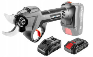 GRAPHITE Sekator bezszczotkowy AKU ENERGY+ 18V 2AH