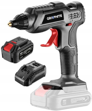 GRAPHITE Pistolet klejowy aku Energy+ 18V 4AH