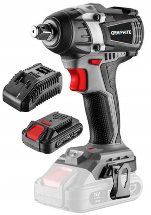GRAPHITE Klucz udarowy bezszczotkowy 18V 2AH