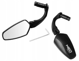 NEO TOOLS Lusterko rowerowe z ramieniem 91-011