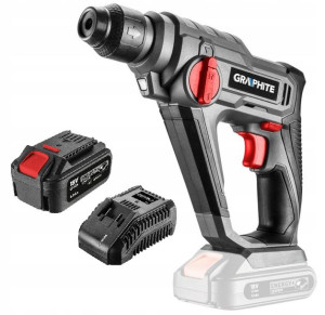 GRAPHITE Młotowiertarka aku SDS+ Energy+ 18V 4AH