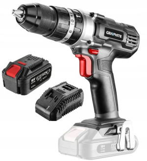 GRAPHITE Wiertarko-wkrętarka udar Energy+ 18V 4AH