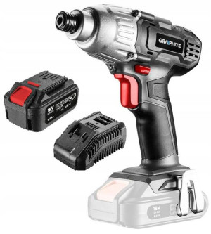 GRAPHITE Zakrętarka akumulatorowa Energy+ 18V 4AH