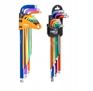 Zestaw Neo Tools Klucze Imbus Torx Komplet
