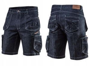 Krótkie spodenki DENIM NEO TOOLS 81-279-XXL