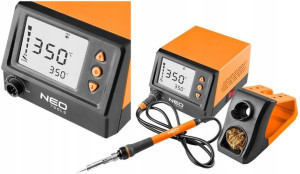 NEO TOOLS Stacja lutownicza 60W 180-480 °C 19-200