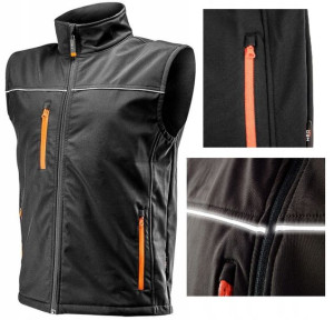 NEO Bezrękawnik roboczy softshell XL 81-532-XL