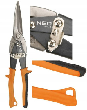 NEO Nożyce do blachy 290 mm, wydłużone 31-061