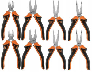 ZESTAW SZCZYPCE NEO TOOLS 160-180MM hartowana stal