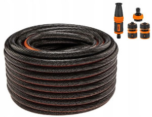 Neo Wąż Ogrodowy 1/2 X 50m 6-warstw +złączki