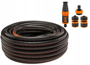 Neo Wąż Ogrodowy 1/2' X 20m 6-warstwy + Złączki