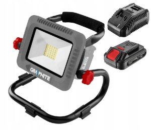 Lampa LED Energy+ 18V Li-lon 2AH GRAPHITE 58GE109