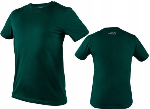 NEO TOOLS T-shirt zielony KOSZULKA 81-647-S
