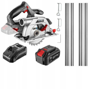 GRAPHITE Pilarka tarczowa 4AH Energy+ 18V + SZYNY