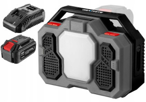 GRAPHITE Radio aku-sieciowe Energy+ 18V 4AH+ ŁADOW