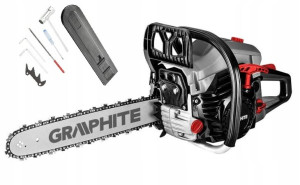 GRAPHITE Pilarka łańcuchowa spalinowa 2kW 2.7KM