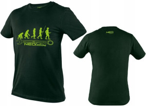 NEO TOOLS T-shirt z nadrukiem NEOlution 81-640-XL
