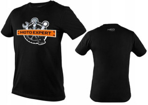 NEO T-shirt z nadrukiem MOTO Expert 81-643-3XL