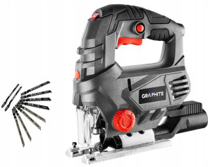 Wyrzynarka 650w Graphite 58g067 +10 Brzeszcz
