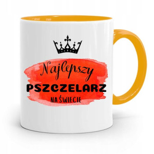 Kubek Zółty Dla Pszczelarza Najlepszy Na Świecie