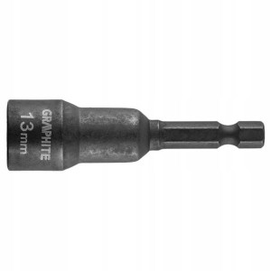 GRAPHITE Nasadka udarowa, magnetyczna 13x65 56H553