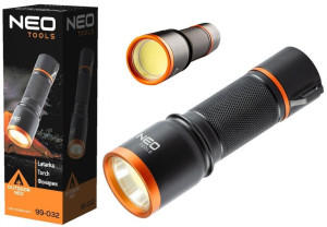 Latarka bateryjna 3xAA 200 lm COB LED NEO 99-032