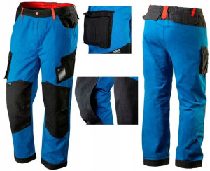 NEO TOOLS Spodnie robocze 100% BAWEŁNA 81-225-L