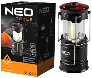 Lampa biwakowa bateryjna 200 lm 3xAA NEO 99-030
