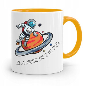 Kubek Żółty Dla Zegarmistrza Nie Z Tej Ziemi
