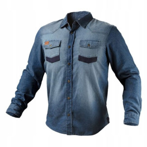 Koszula robocza DENIM NEO TOOLS 81-549-S