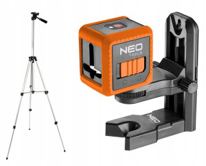 Laser Krzyżowy Neo 10m + Uchwyt + Statyw 75-100