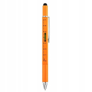 NEO Długopis metalowy 5 w 1 RYSIK,LINIJKA GD024