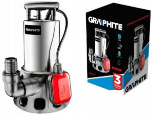 Graphite Pompa Do Wody Brudnej 900w 59g449