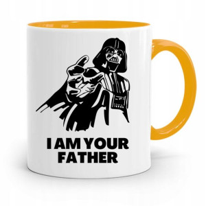 Kubek Żółty Dzień Ojca Dla Taty A Im Your Father
