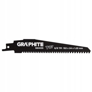Brzeszczot do piły szablastej 56H035 GRAPHITE HM