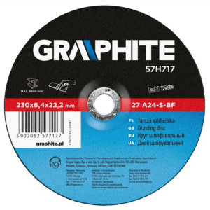 Graphite Tarcza Do Metalu 230x6,4x22,2mm 57h717