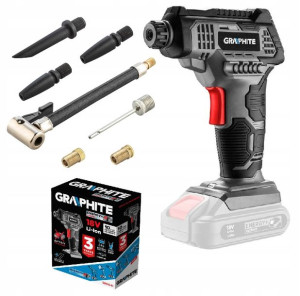 GRAPHITE Kompresor akumulatorowy 18V SOLO 58G041