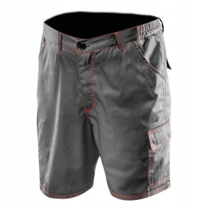 NEO Krótkie spodenki szare BASIC r. XL 81-440-XL