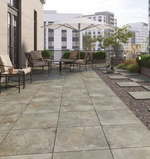 Płyty tarasowe gat.1 gresowe 2cm 60x60x20 Verness brąz Cerrad