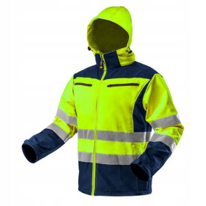 NEO Kurtka robocza żółta softshell 81-700-XXXL