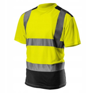 NEO T-shirt ostrzegawczy, żółty 81-730-L