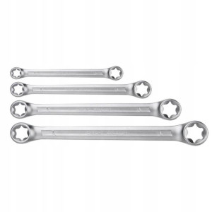 NEO Klucze oczkowe Torx T6-T24 zestaw 4szt. 09-980