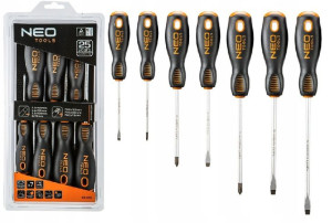 NEO TOOLS Zestaw wkrętaków, 7 szt. 04-206