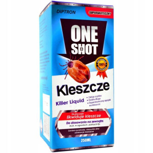 Środek Oprysk Preparat Na Kleszcze 250ml One Shot