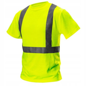 T-shirt ostrzegawczy żółty NEO 81-732-L