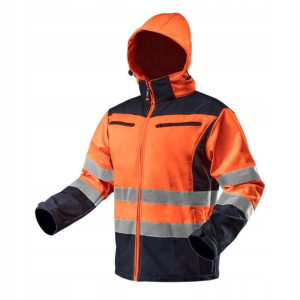 Kurtka robocza ostrzegawcza softshell 81-701-XL