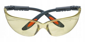 Neo Okulary Ochronne Poliwęglanowe Żółte 97-501