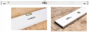 NEO Łata murarska 200 cm, 2 libelle 72-523